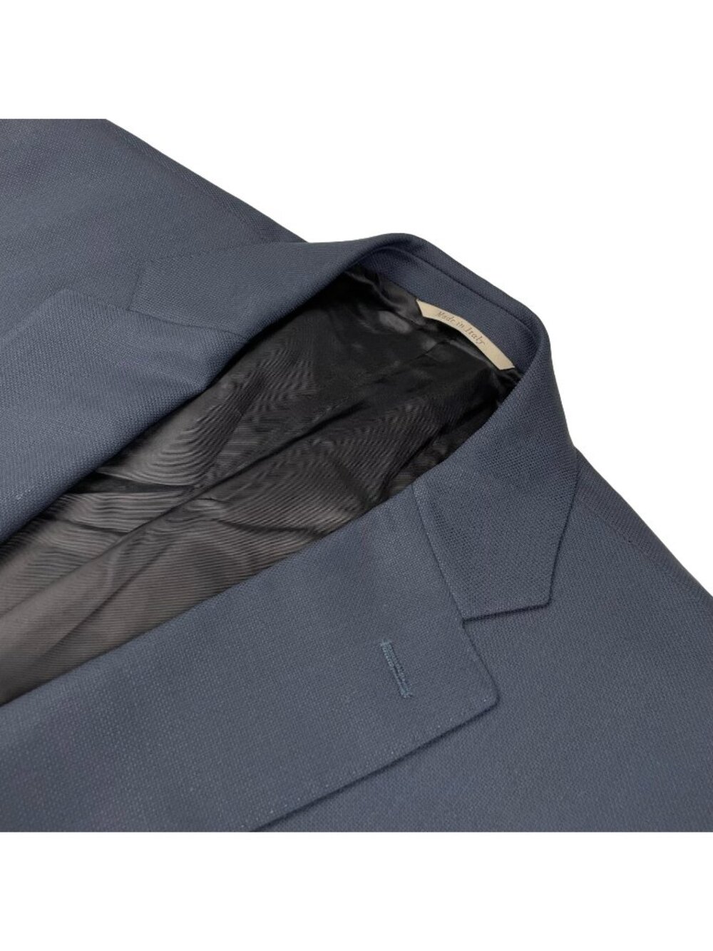 Canali Slate Blue Textured Wool Sport Coat